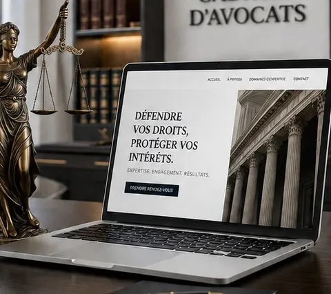 Site web pour Cabinets d'avocats
